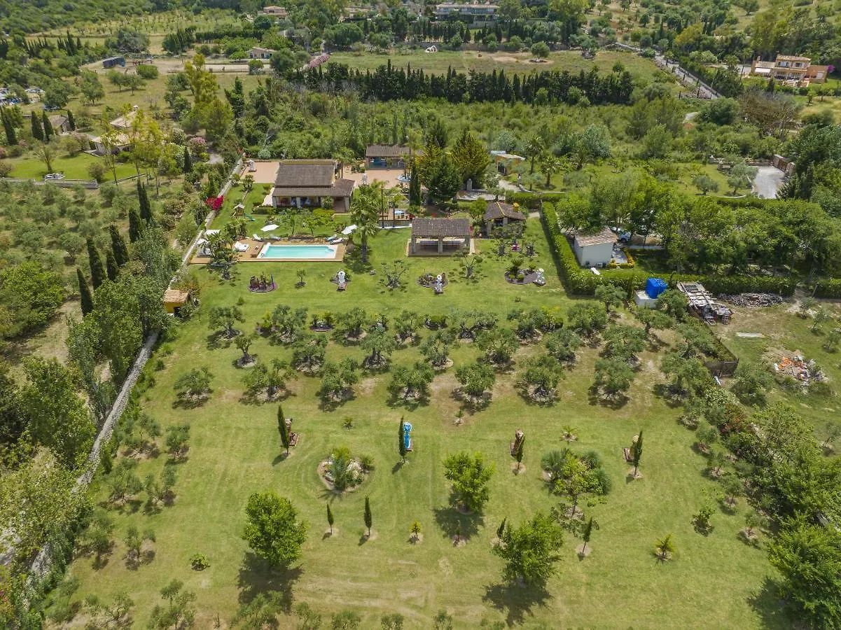 빌라 Finca Els Oscols 53 알쿠디아